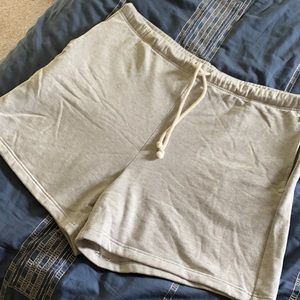 Lou & Grey Super Soft Grey Sweatshorts